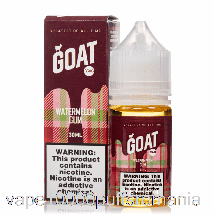 Vape Romania Guma De Pepene Verde - Saruri De Capra - 30ml 35mg